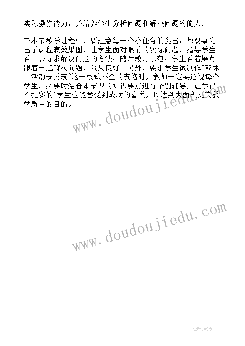 最新食物的消化教学反思 信息技术教学反思(大全5篇)