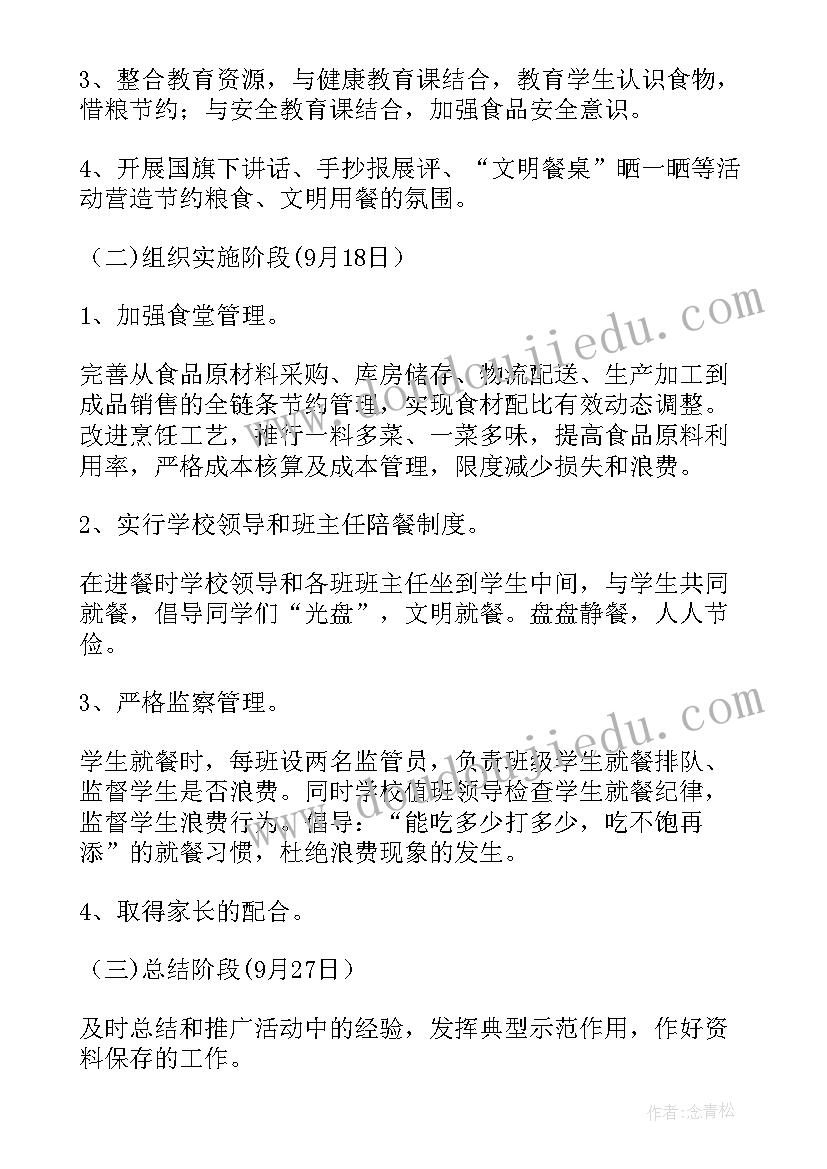 最新小学反对铺张浪费活动方案(优秀5篇)