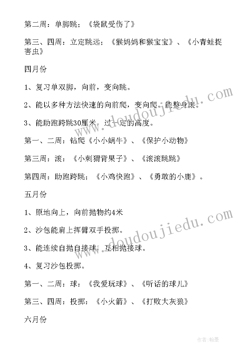 最新小班第二学期户外游戏教学计划(实用5篇)