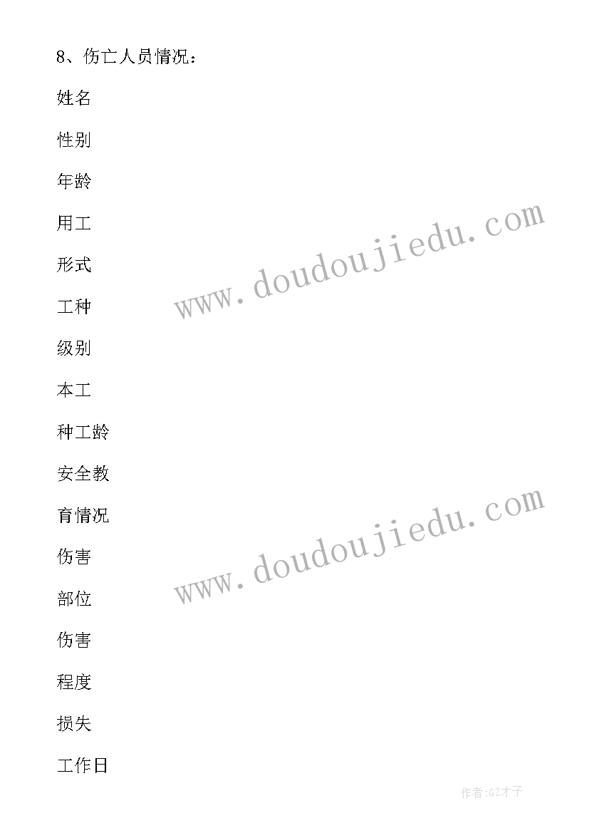 最新安监局事故调查报告 事故调查报告(实用5篇)