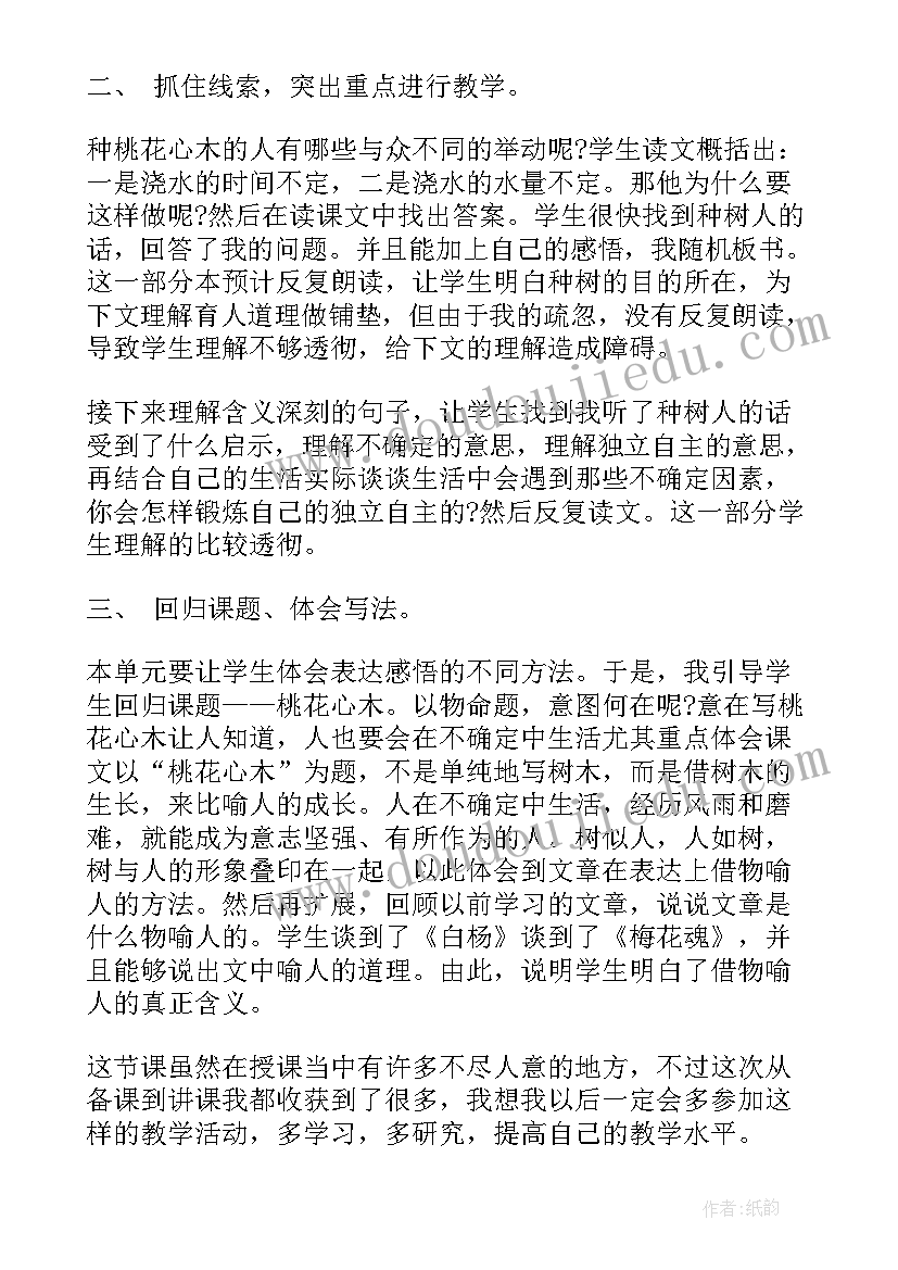 2023年桃花开了美术教案反思(精选8篇)