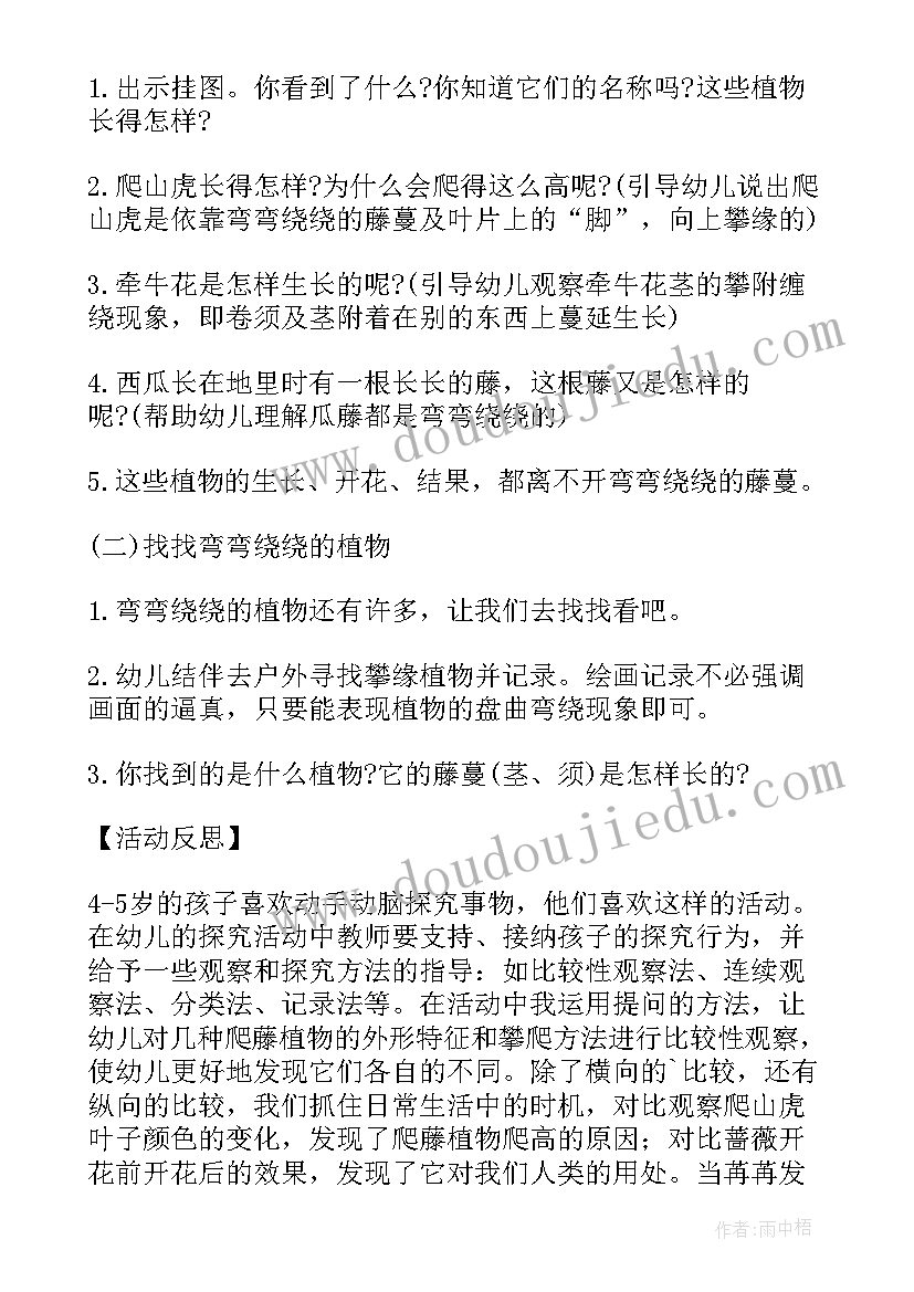 幼儿园中班观察植物教案(优秀5篇)