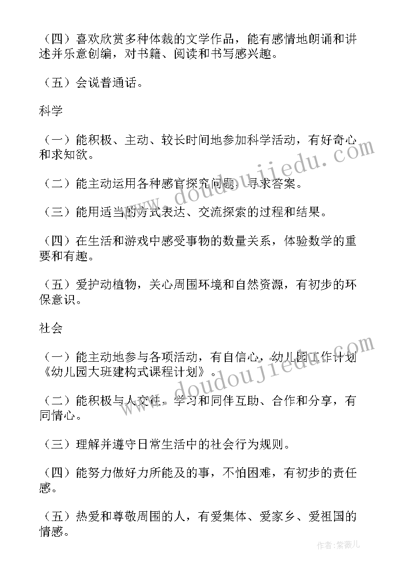 2023年大班建构活动方案 幼儿园大班建构式的课程计划(实用5篇)