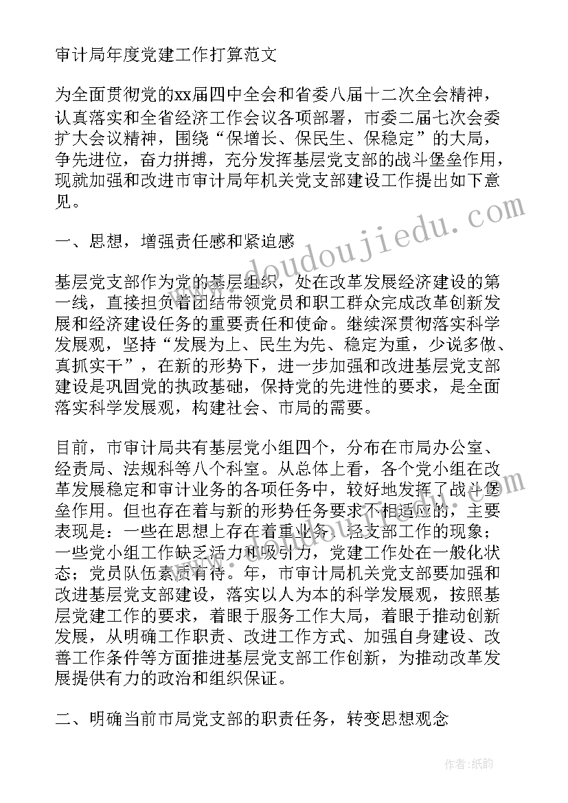 2023年审计局审计项目计划 县审计局年度工作计划(优质5篇)