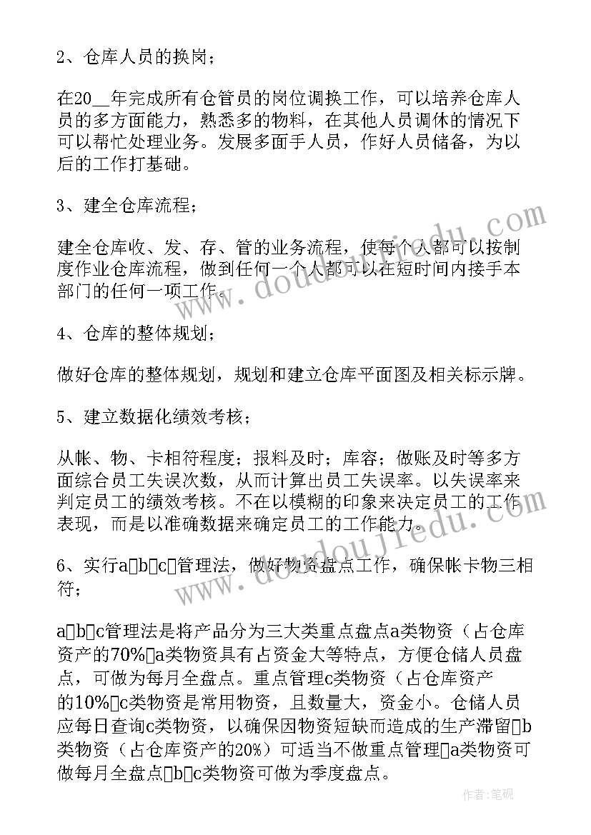 库管工作总结个人(优质5篇)