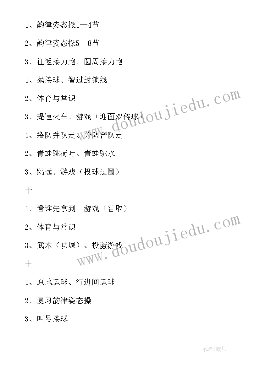 最新小学阳光体育年度计划总结 小学体育工作年度计划(优秀5篇)