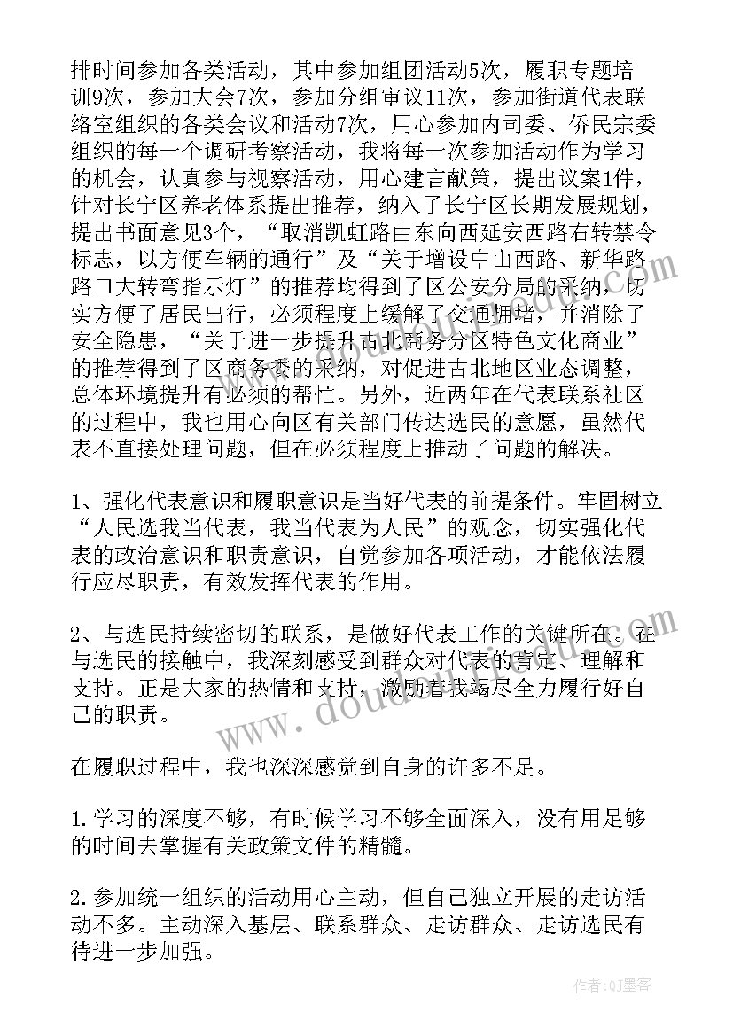 2023年人大个人工作总结格式(优质6篇)