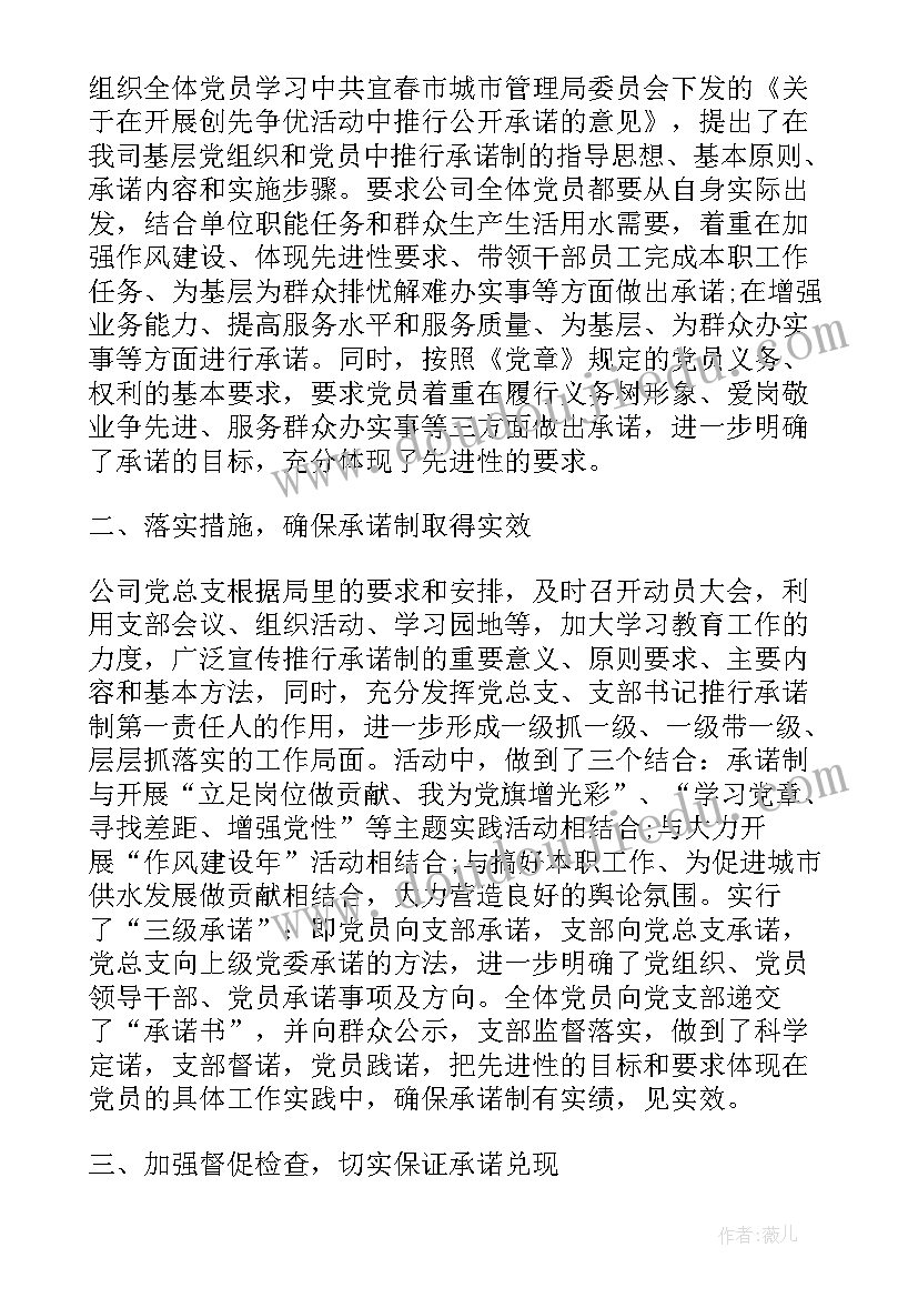 最新志愿者服务承诺制度 承诺践诺活动总结(大全8篇)