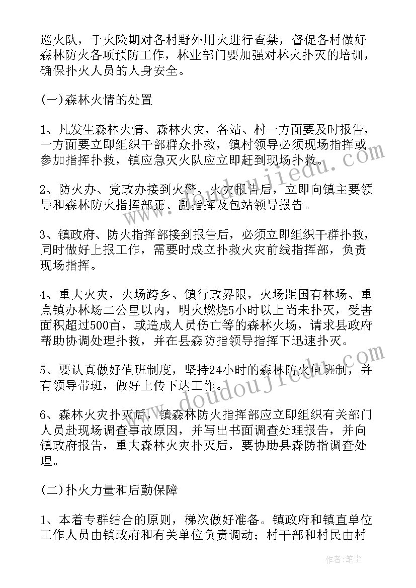 2023年防火应急预案演练记录表(实用6篇)