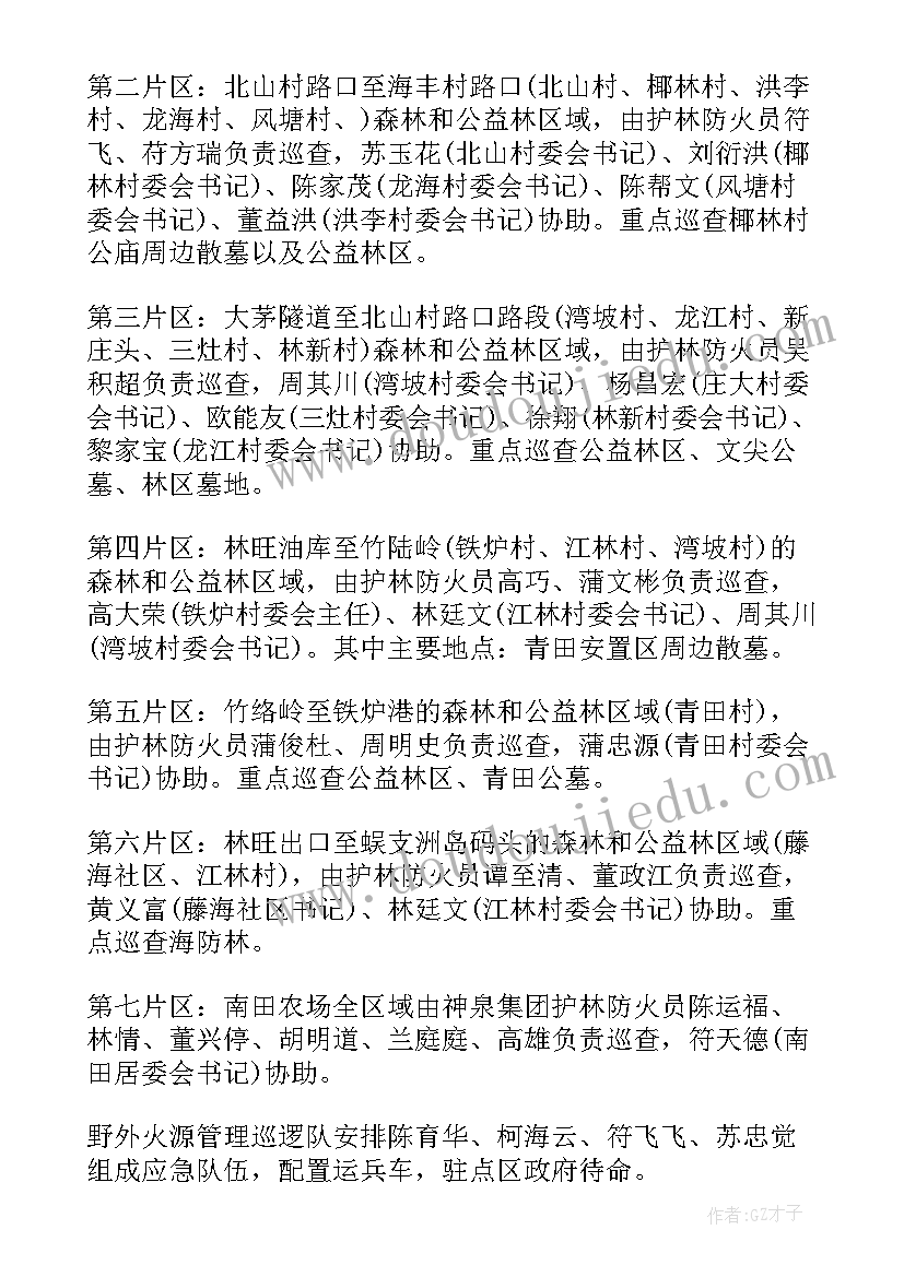 幼儿园森林防火活动策划方案 森林防火实施活动方案(大全10篇)