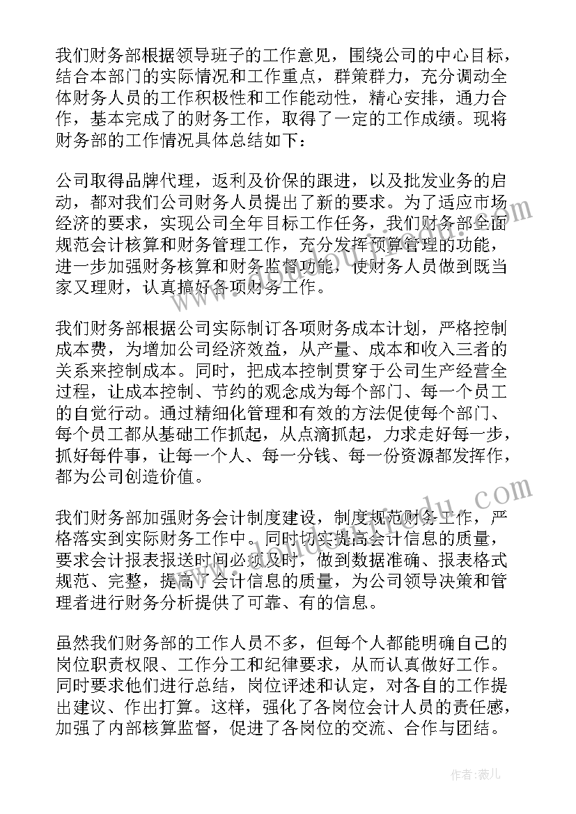 2023年财务个人工作总结(精选9篇)