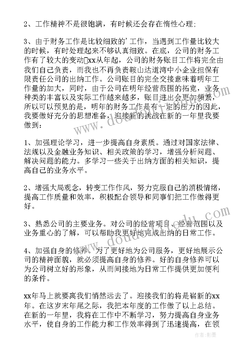 出纳个人年度总结 个人出纳年度工作总结(优秀8篇)