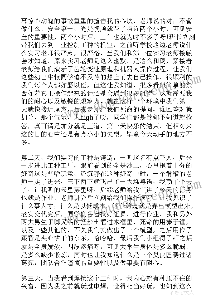 大学生实习报告 大学生实训报告(优质6篇)