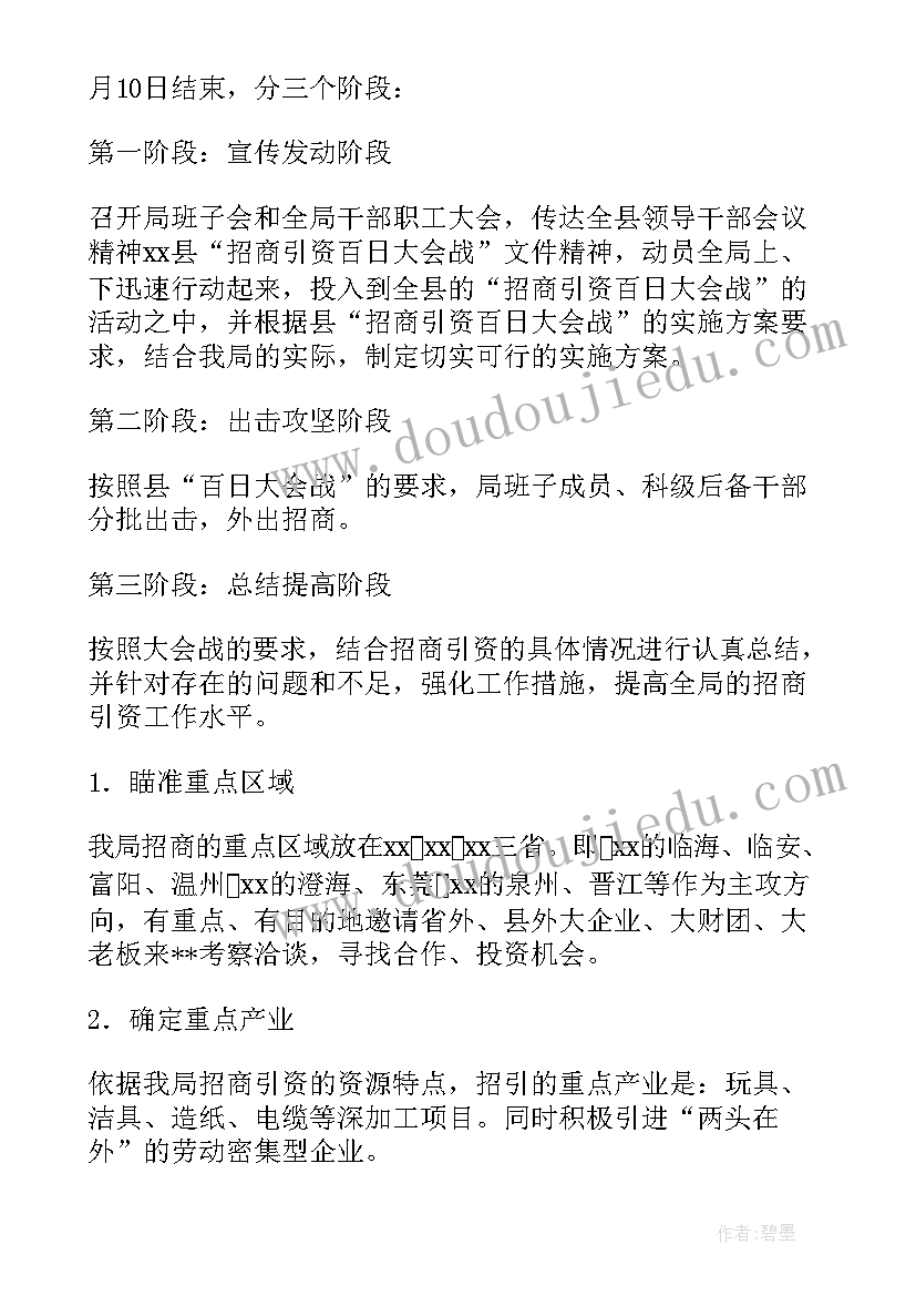 2023年招商引资年度总结 招商引资合同(精选5篇)