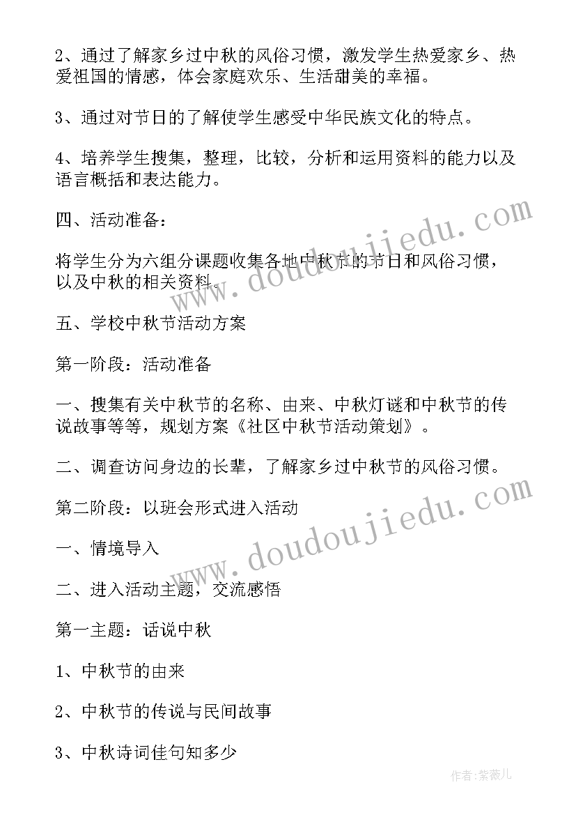 最新社区开展七一活动方案 社区中秋节庆祝活动方案(实用7篇)