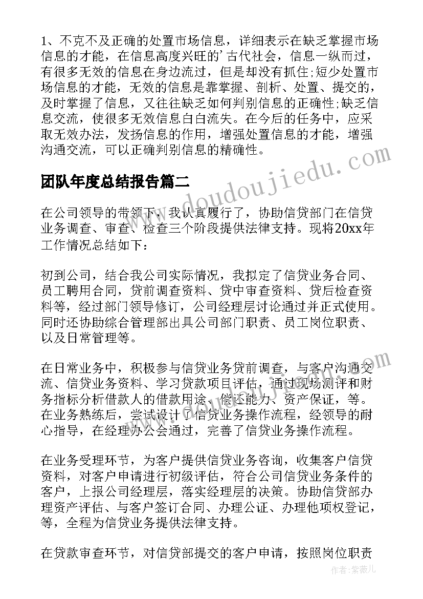 2023年团队年度总结报告 业务员年度个人总结(优秀8篇)