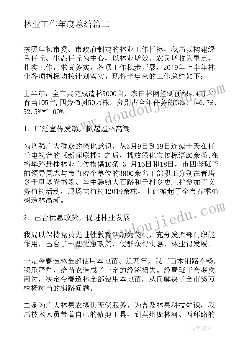 林业工作年度总结 医疗卫生系统年终个人工作总结(实用5篇)