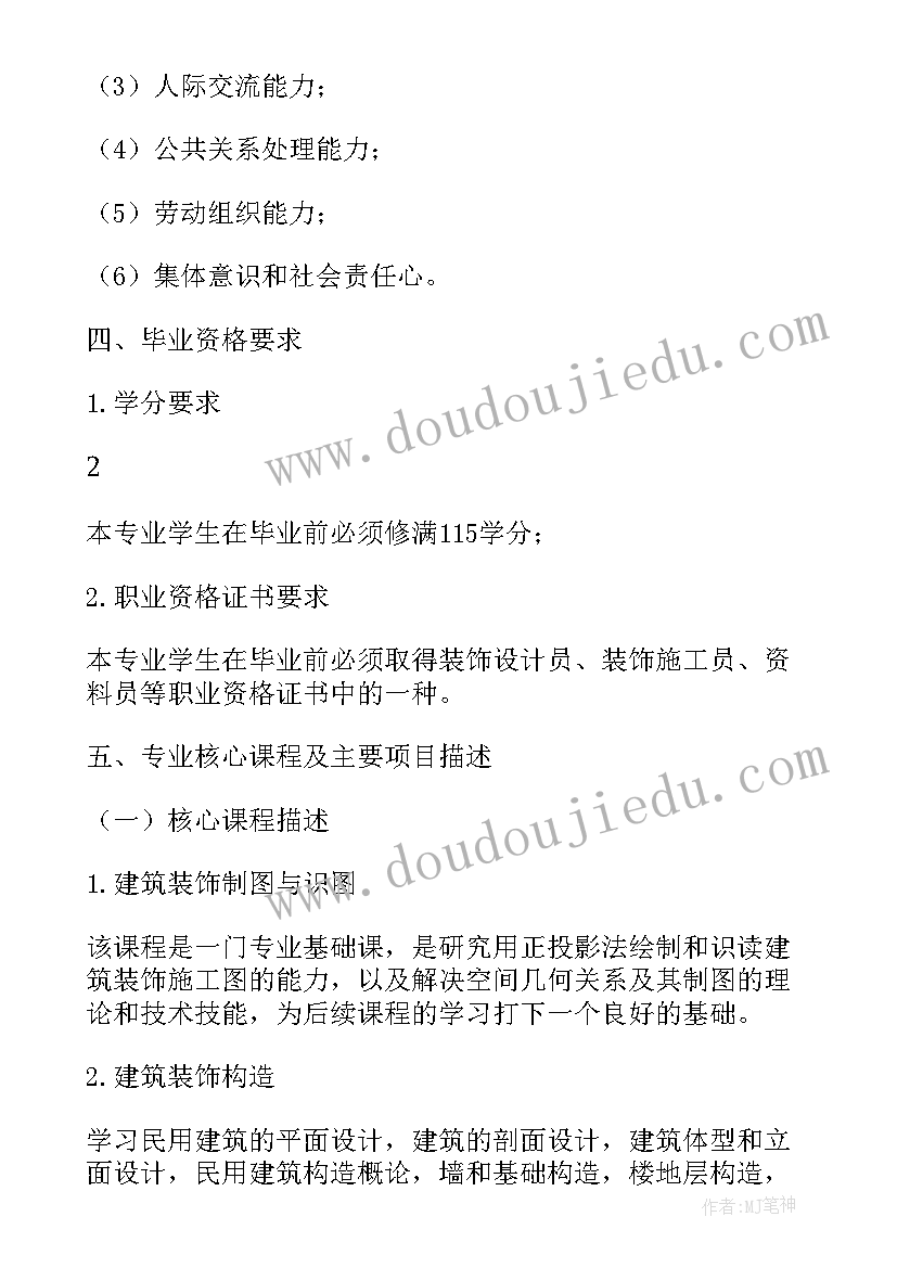 2023年灾后建筑设计方案 建筑设计技术人才培养方案(优质5篇)