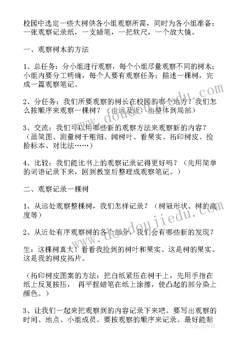 2023年三年级科学教科版教案科教版(通用7篇)