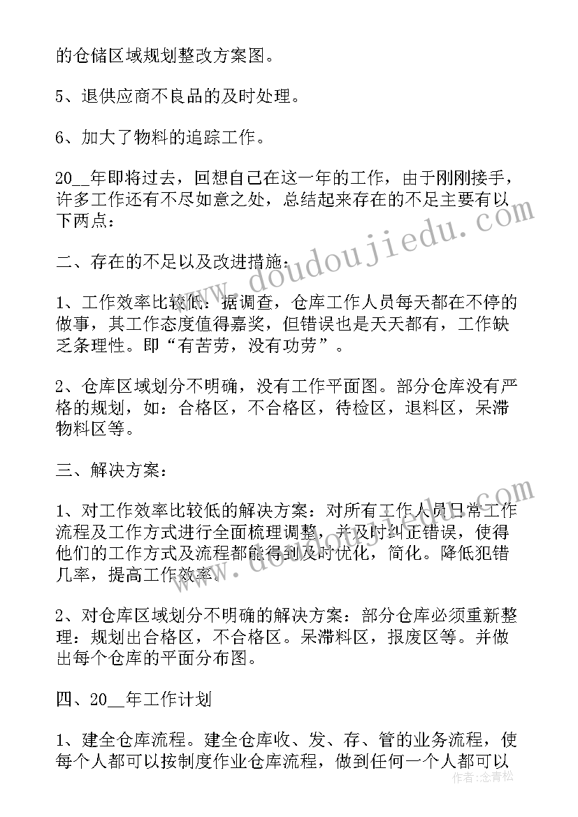 最新仓库年度总结报告 仓库管理员度工作总结(通用5篇)