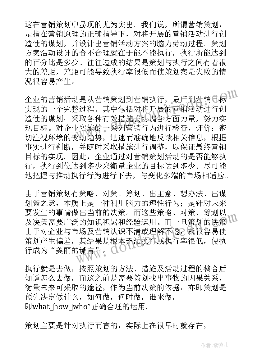 2023年执行策划方案(模板5篇)