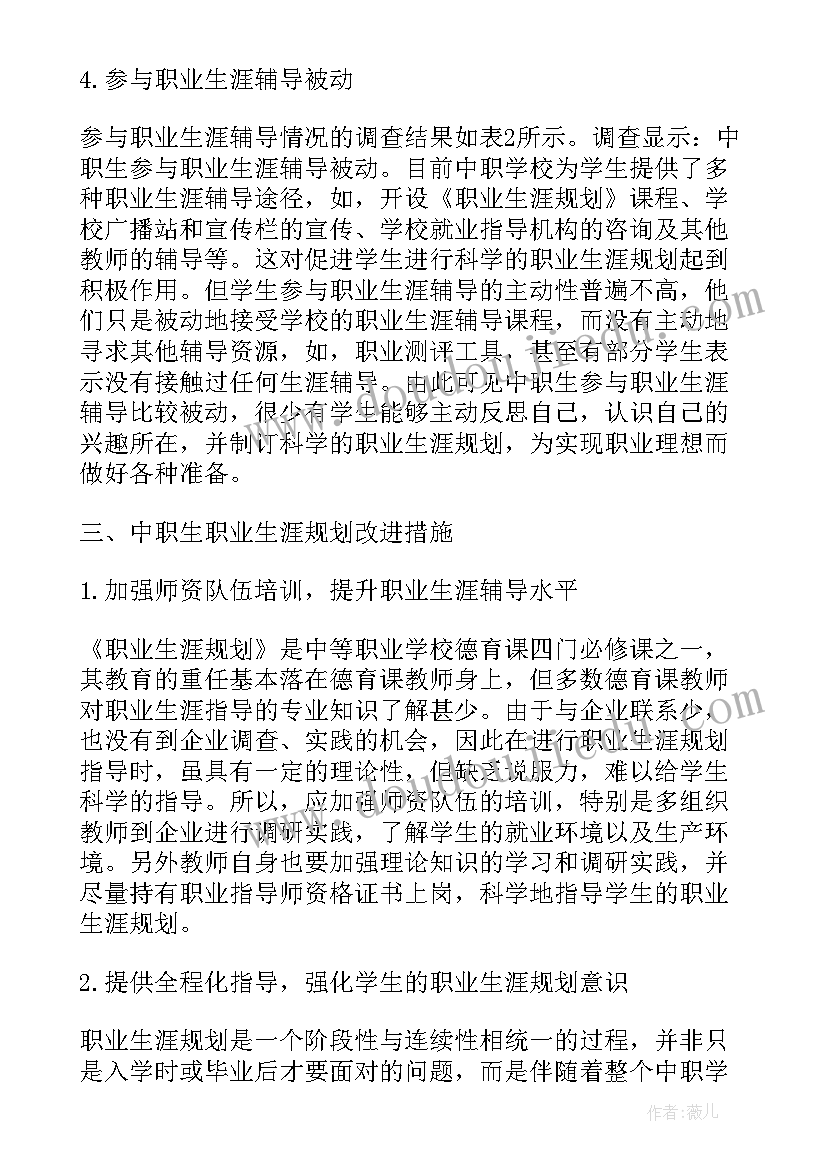 中职职业生涯规划书(精选7篇)