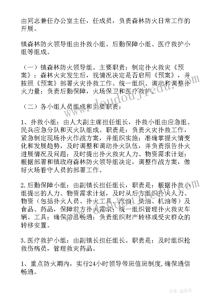 2023年火灾救援应急预案 森林火灾救援应急预案(实用5篇)