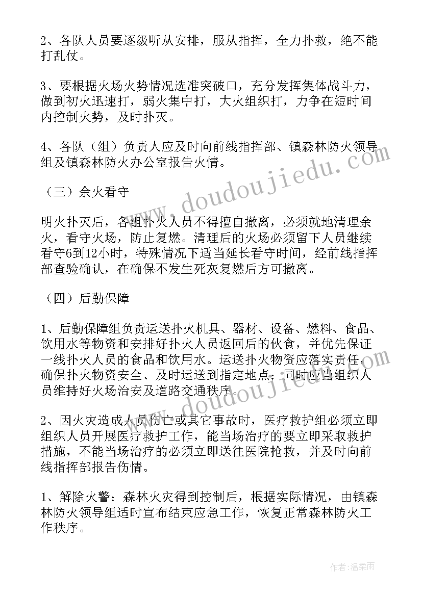 2023年火灾救援应急预案 森林火灾救援应急预案(实用5篇)