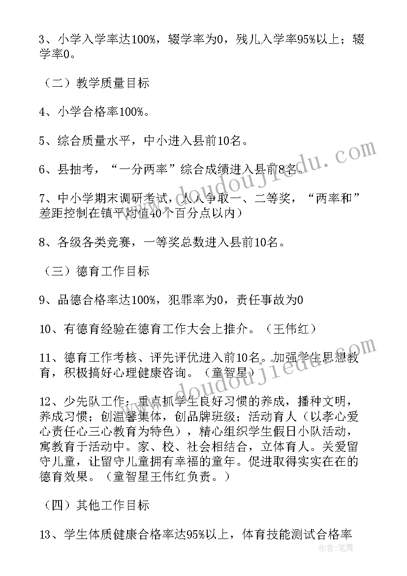 2023年学校学年工作计划(模板6篇)