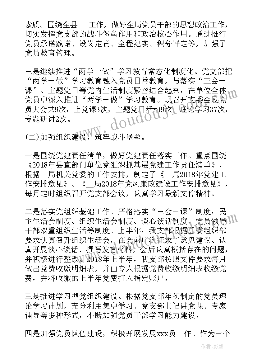 最新集团公司支部委员个人工作总结(模板5篇)