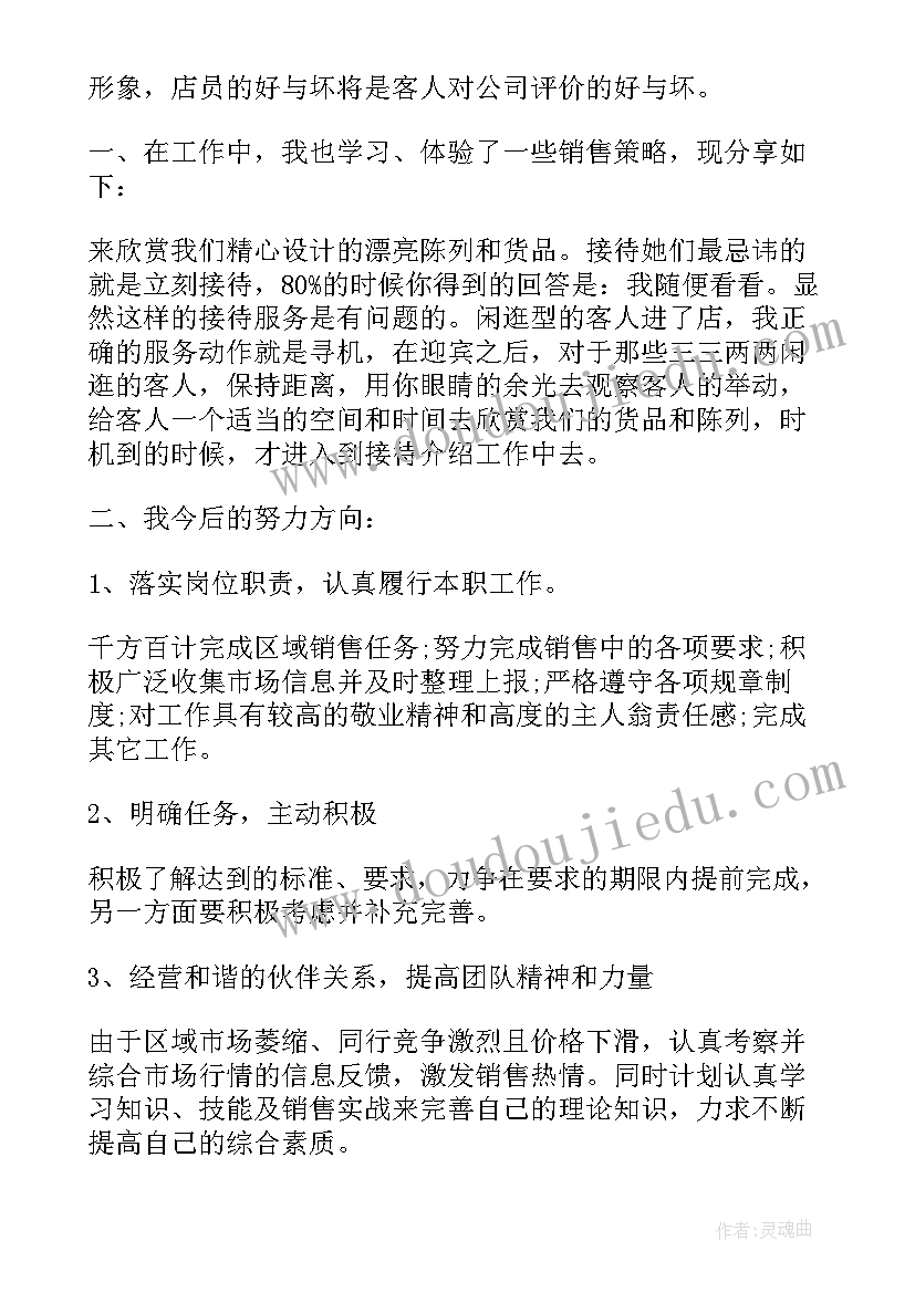 2023年销售服装总结与计划(优秀5篇)