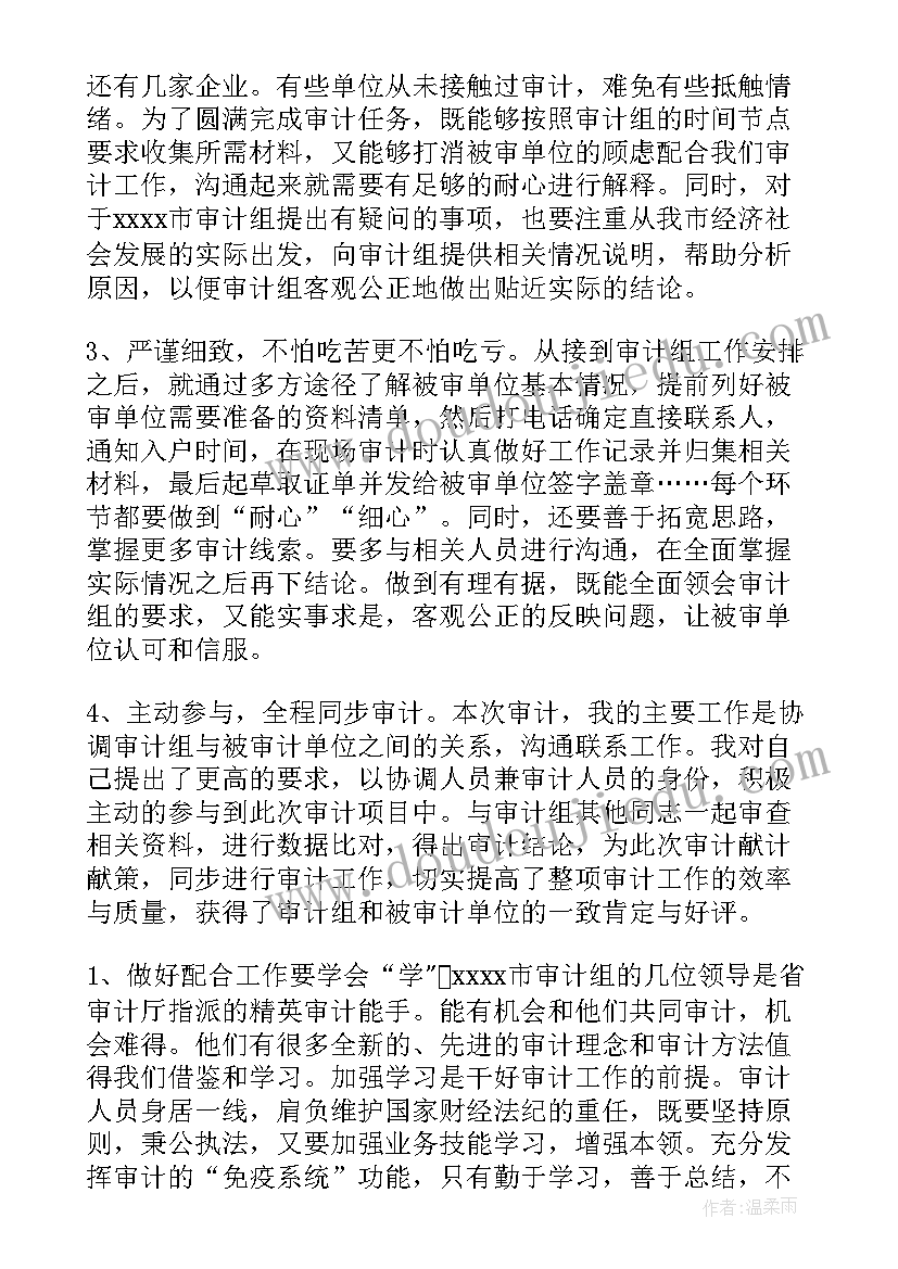 最新审计工作体会和感悟收获 专项审计工作心得体会(汇总9篇)