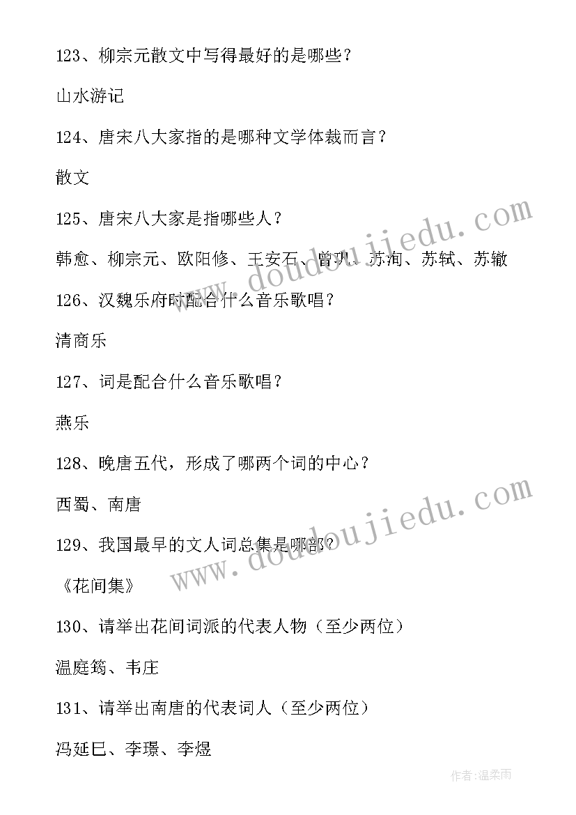 汉语言文学自考科目 自考汉语言文学专业毕业自我鉴定(汇总5篇)