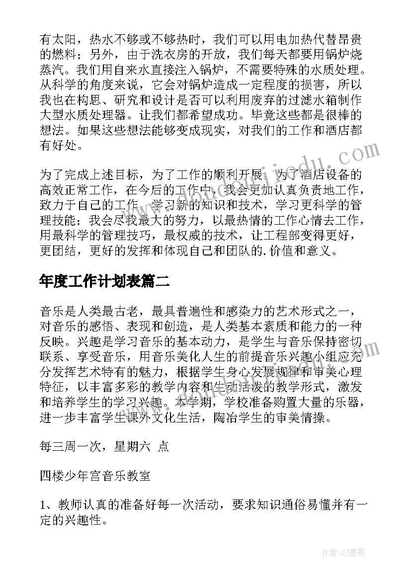 年度工作计划表 消防年度工作计划汇编(优秀8篇)