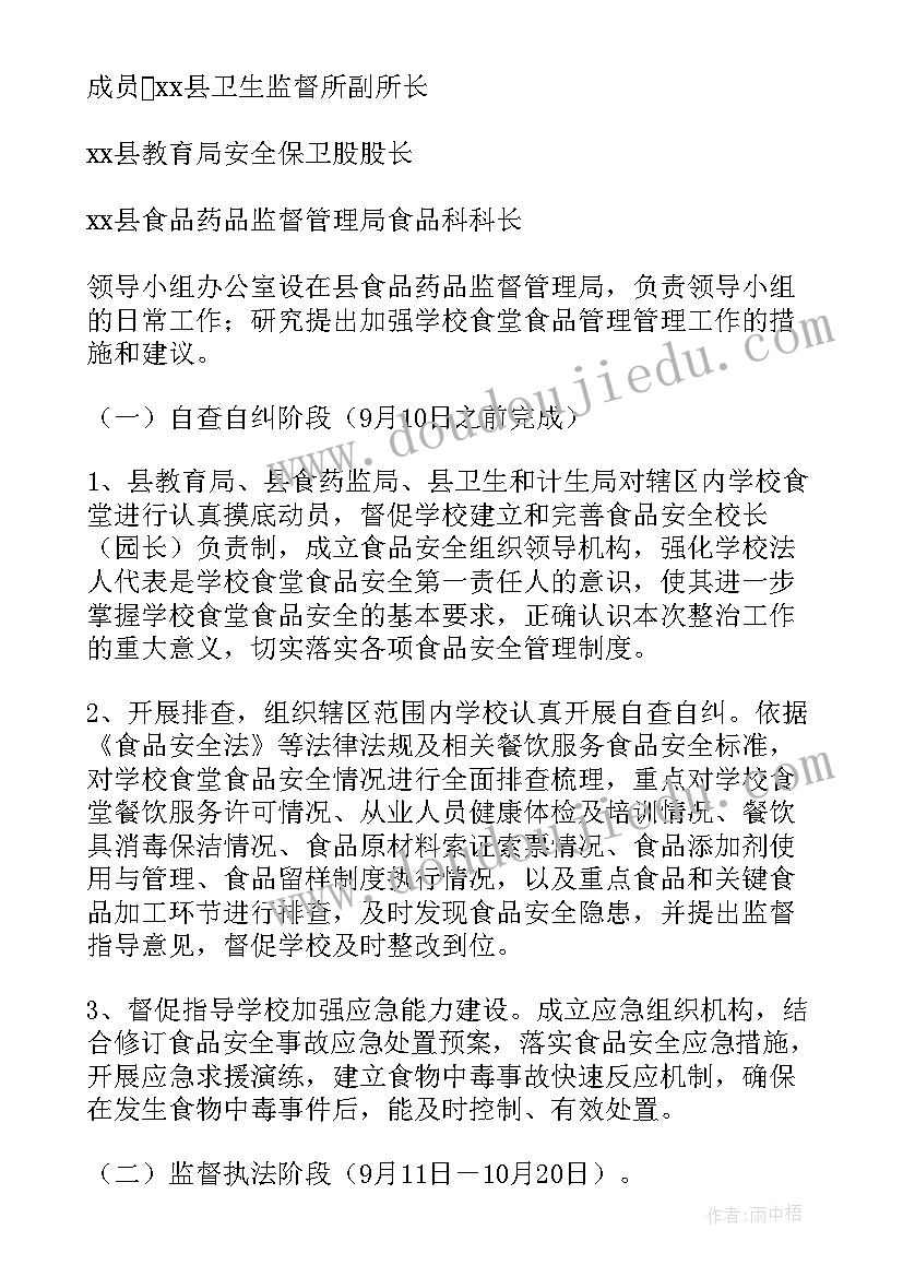 2023年食堂反食品浪费工作方案及措施(大全5篇)