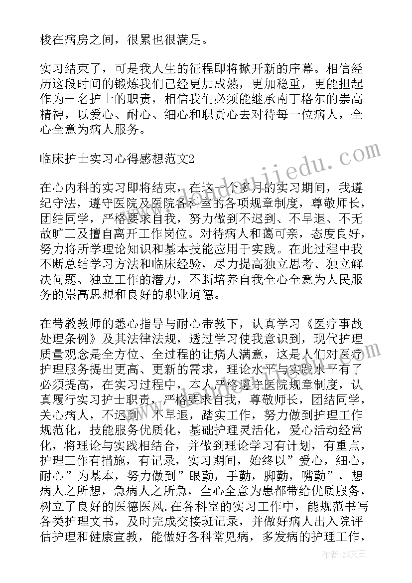 2023年护士临床实践总结(精选5篇)