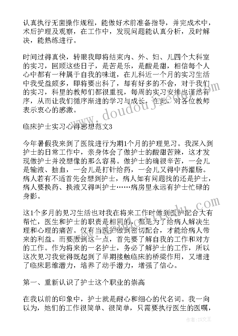 2023年护士临床实践总结(精选5篇)