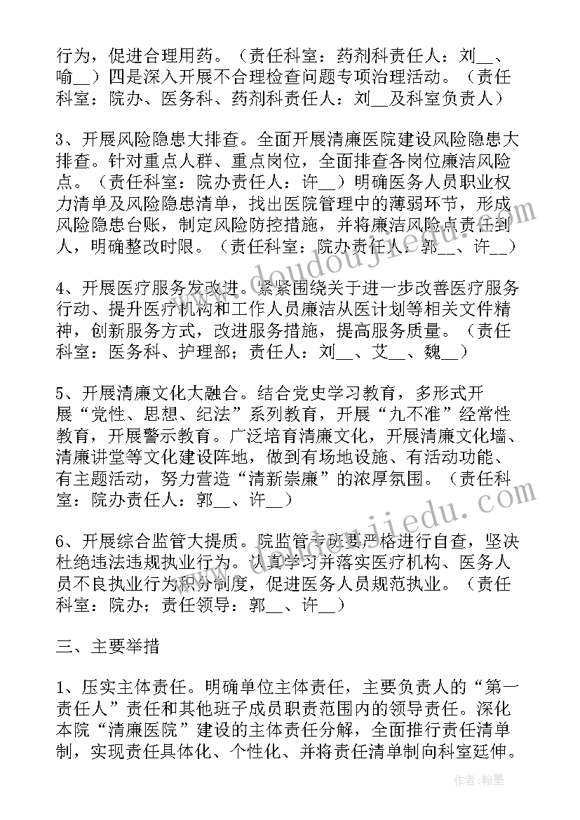 最新清廉医院文化墙内容 清廉医院医生心得体会(大全8篇)