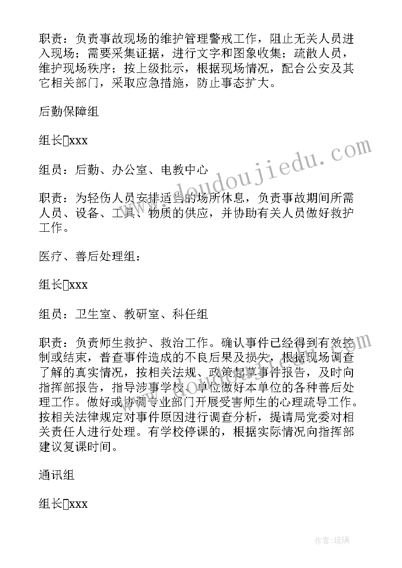 小学校园安全突发事件应急预案及流程 小学校园安全应急预案(实用5篇)