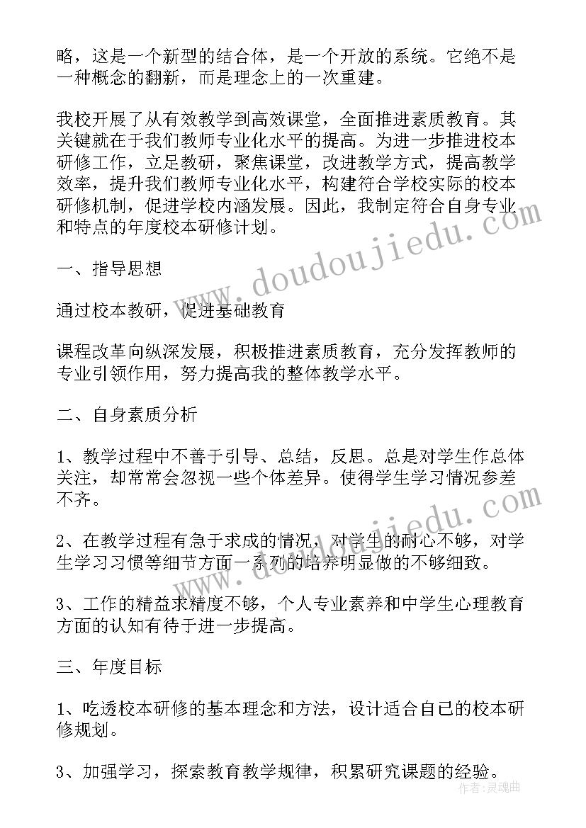 2023年幼儿园教师校本培训个人计划总结(大全5篇)