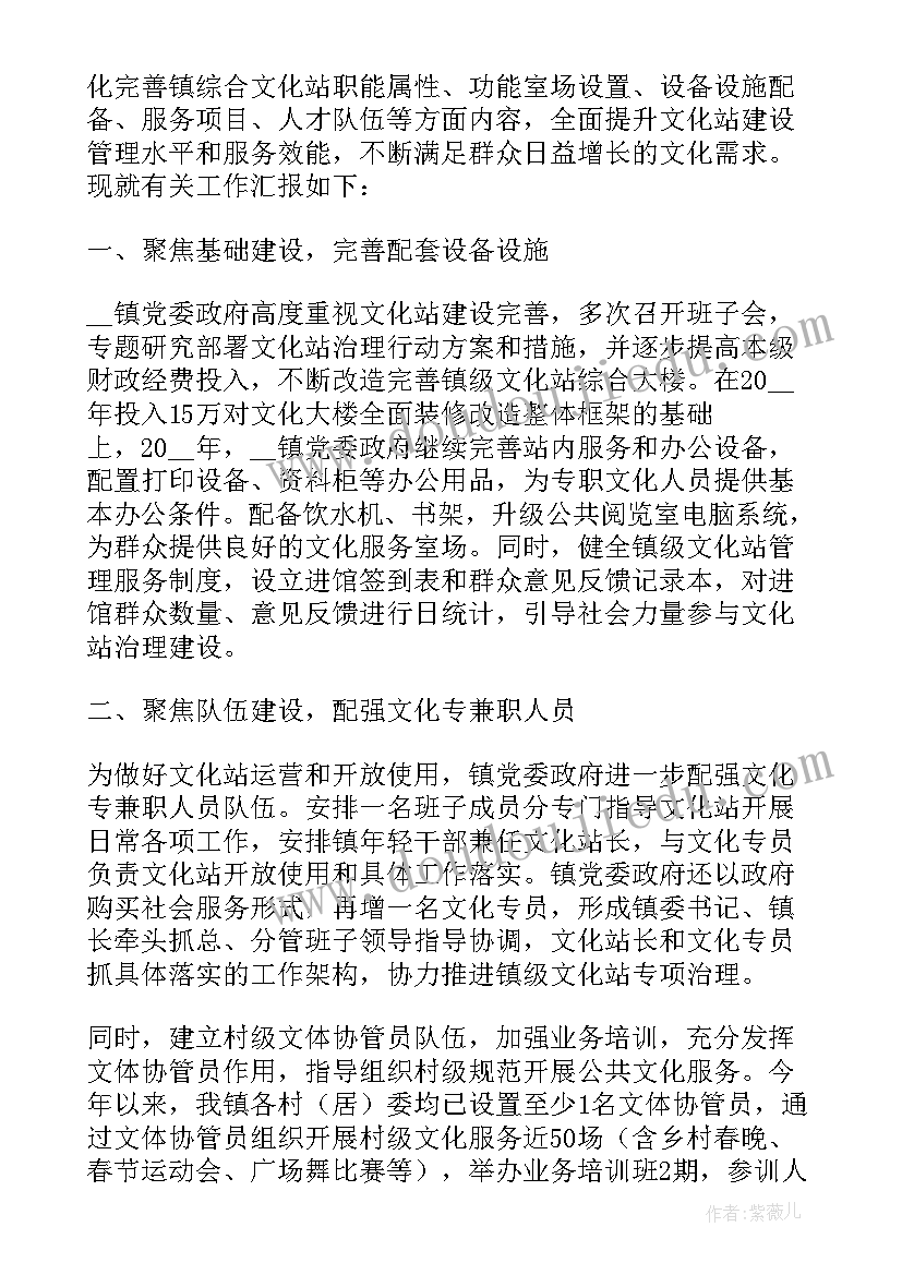 2023年乡镇文化站个人工作总结(精选5篇)