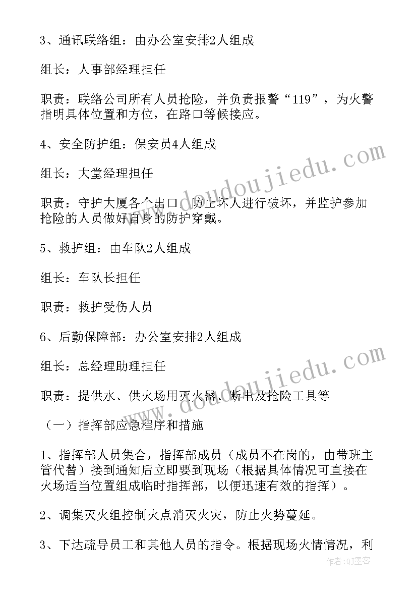 2023年社区消防安全预案(模板6篇)