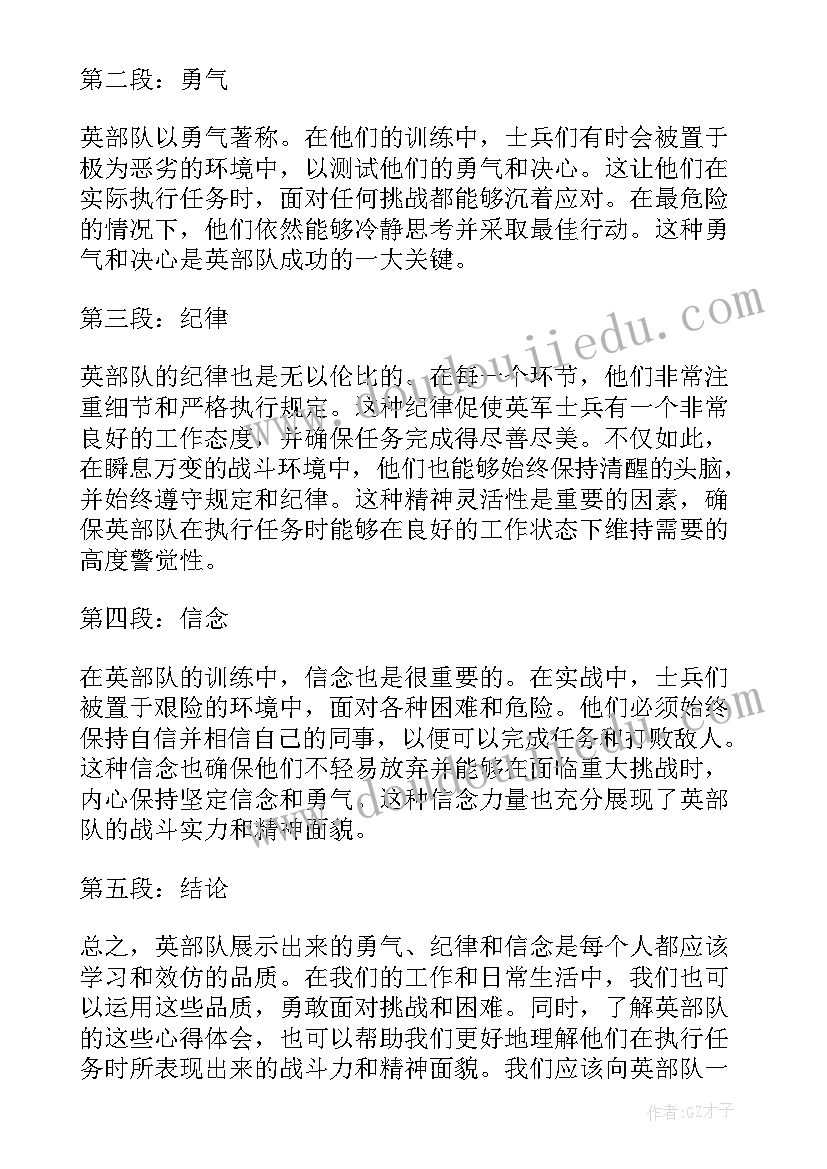 2023年部队演讲比赛主持人开场白 英部队心得体会(精选8篇)