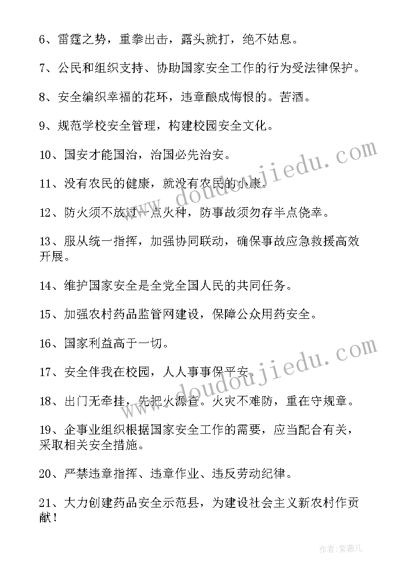 国家安全日宣传活动工作总结(汇总5篇)