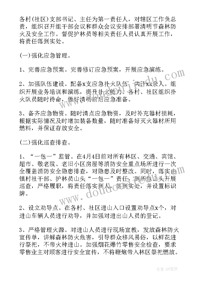 最新乡镇森林防火工作宣传方案 乡镇森林防火工作方案(优质5篇)