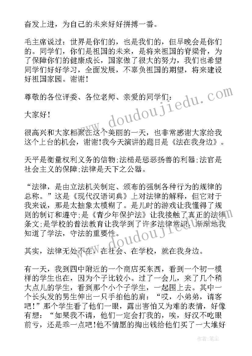 法制国旗下的讲话演讲稿(实用7篇)