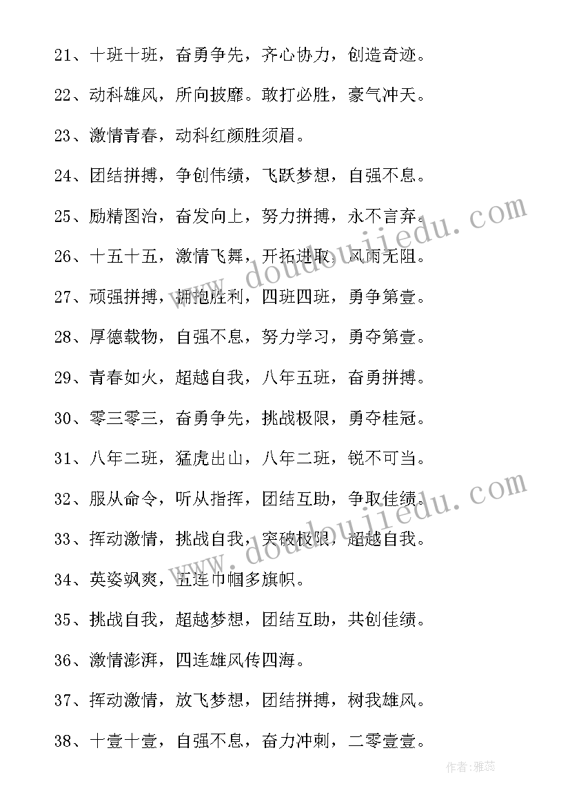 最新学校校运会标语简介文案(汇总5篇)