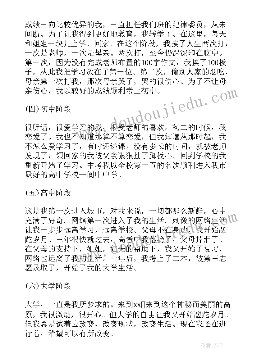 最新心理自我成长报告论文(实用7篇)