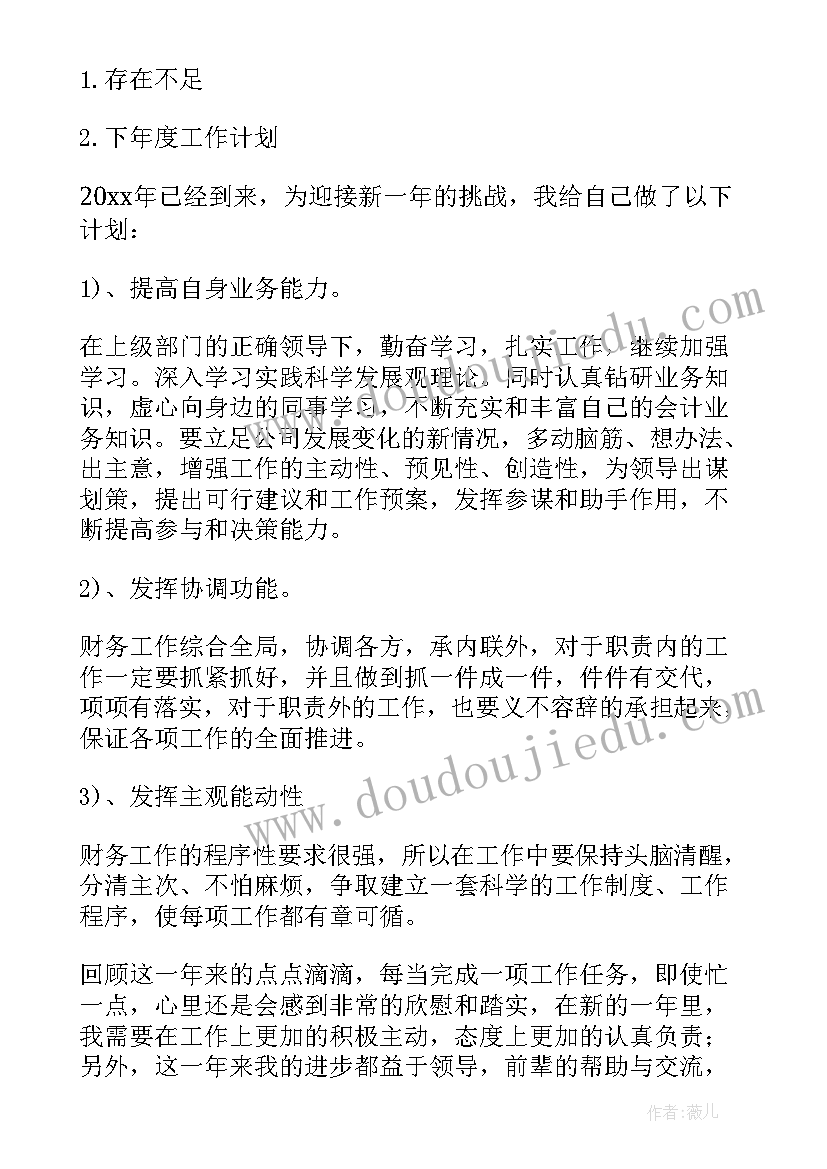 出纳年底总结和新的一年工作计划(汇总5篇)