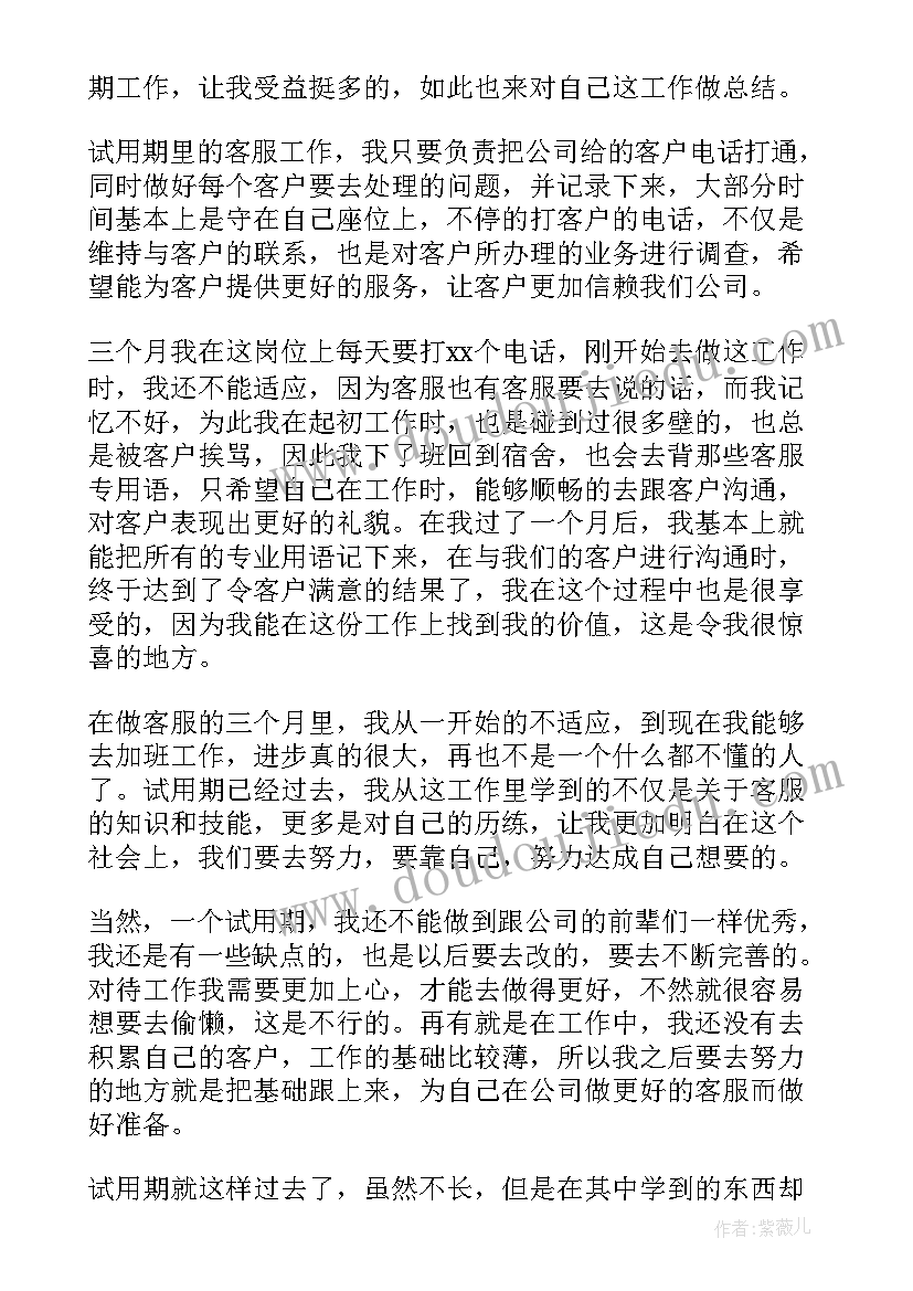 2023年试用期工作考核总结 试用期考核工作总结(优秀5篇)